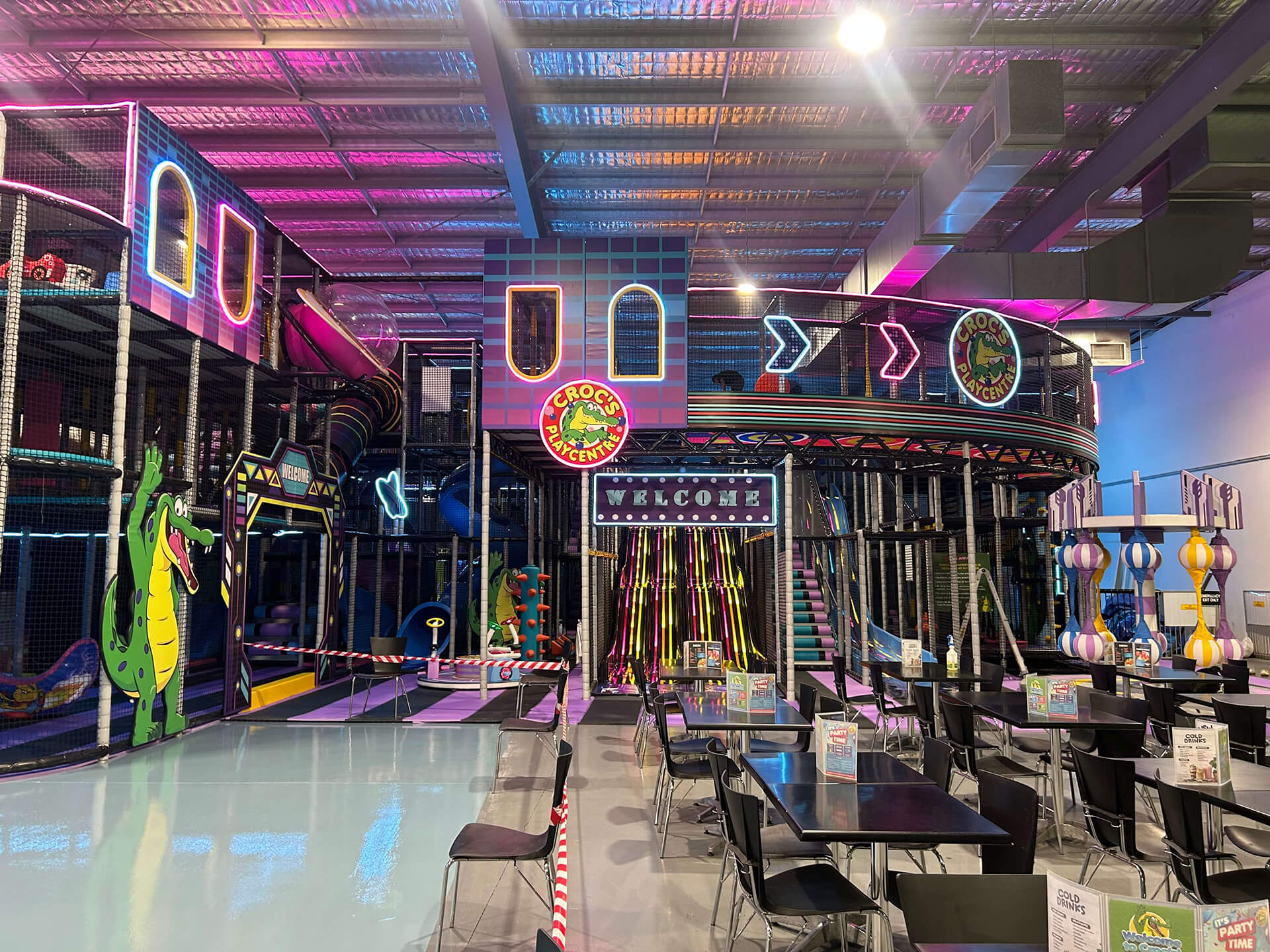 Own a Croc's Playcentre: the indoor play and party model Australian families have trusted since 2008.